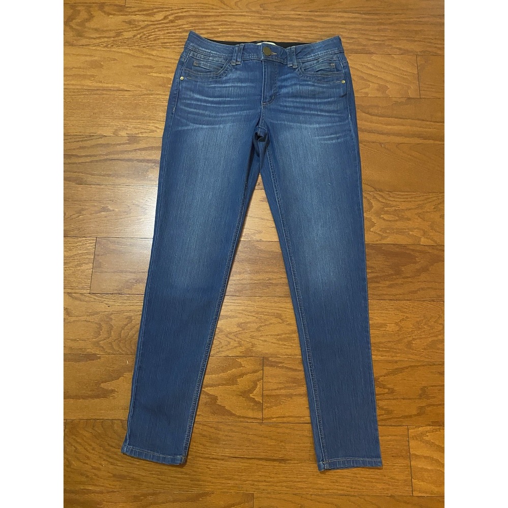 Democracy Ab Technology Jeans Womens Sz 8 Jegging Booty Lift Dark Wash NWT